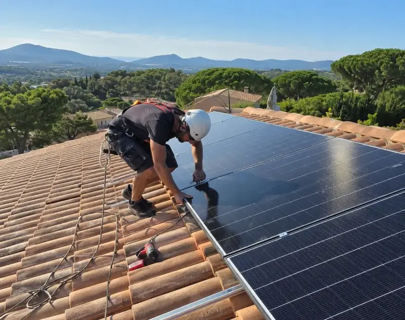 Installateur panneaux solaires Viols-en-Laval — pose photovoltaïque sur toiture