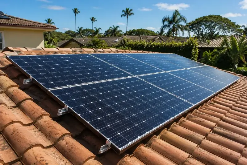 Installation de panneaux solaires à Viols-en-Laval